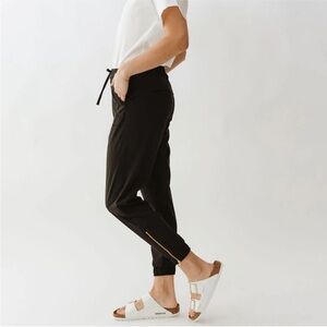 Albion Black Jogger Track Pants